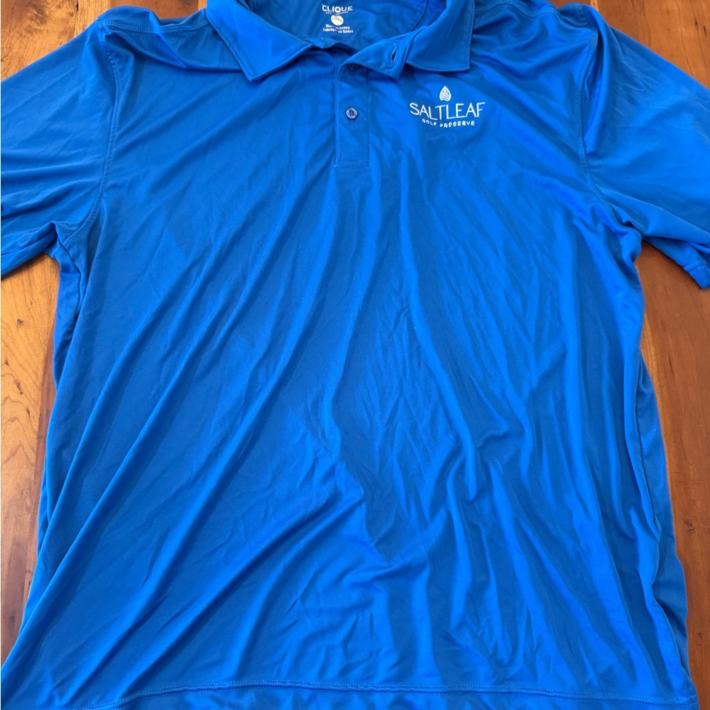 Men's Blue Golf Polo Shirt